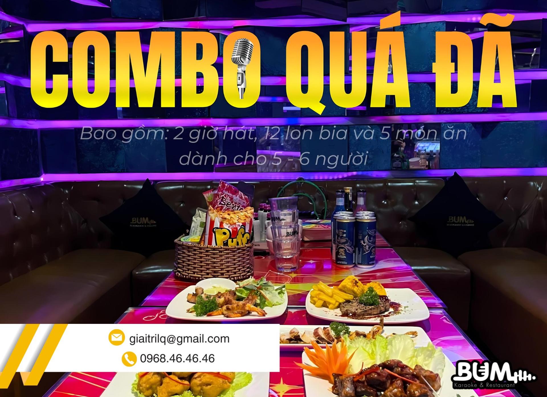Menu món ăn đa dạng